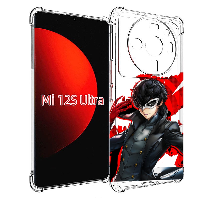 

Чехол MyPads Persona 5 для Xiaomi 12S Ultra, Прозрачный, Tocco