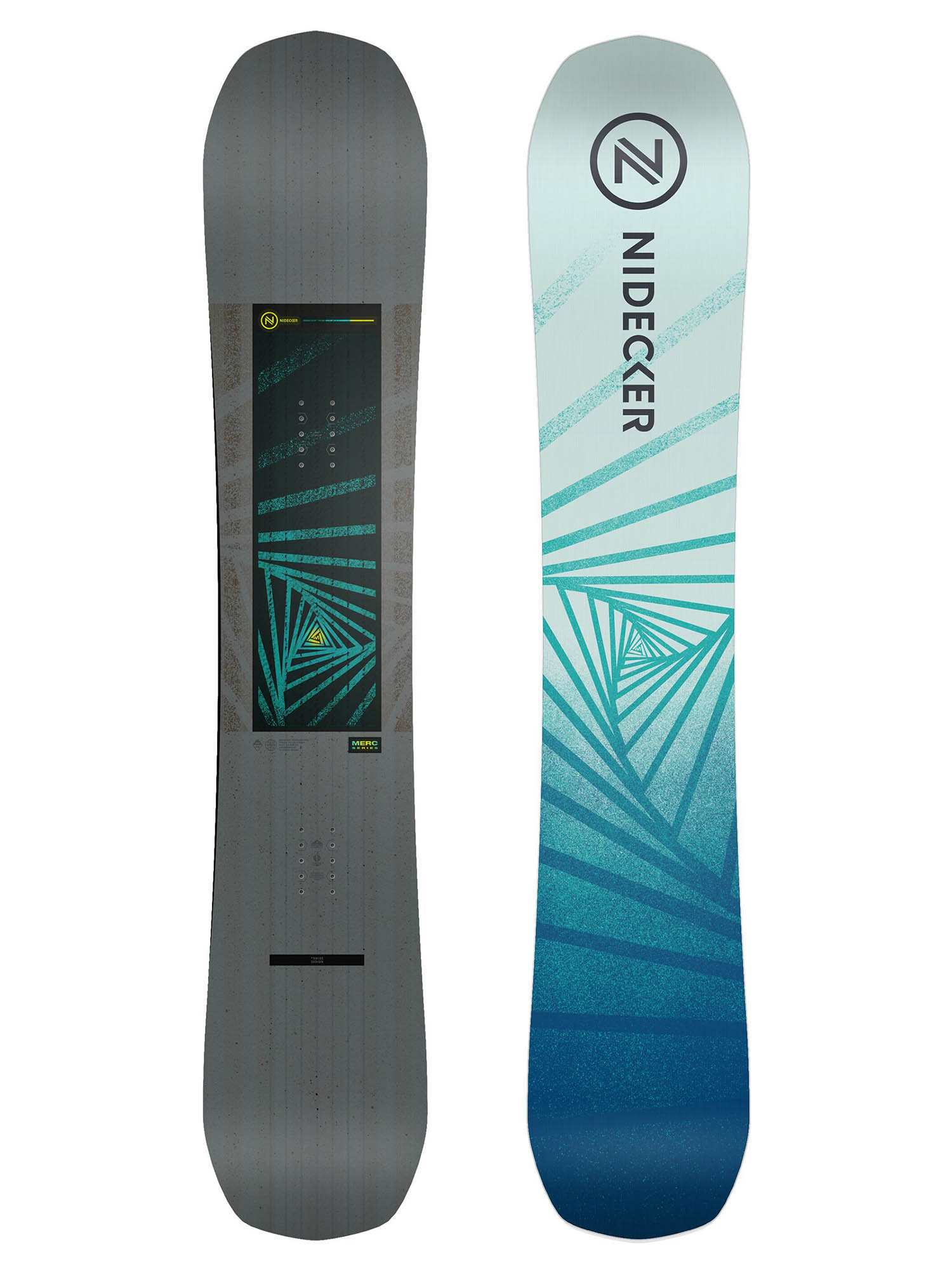 

Сноуборд Nidecker Merc (См:162W) 2024-25, Серый, Merc
