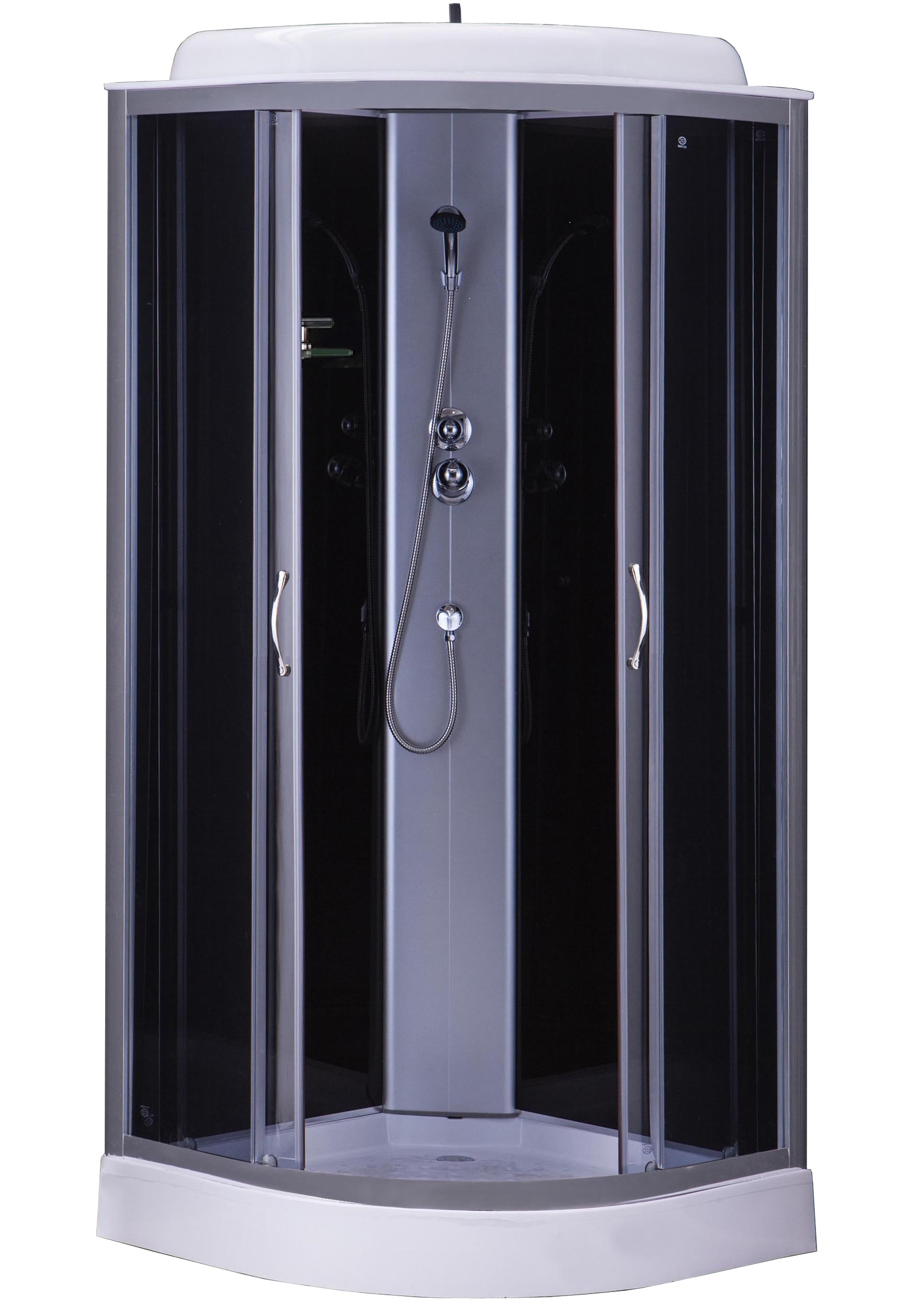 

Душевая кабина Loranto CS-6611 G, 100х100х215, поддон 13 см