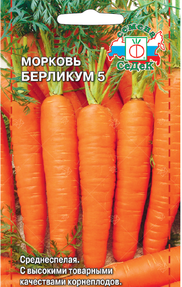 

Семена морковь берликум 6