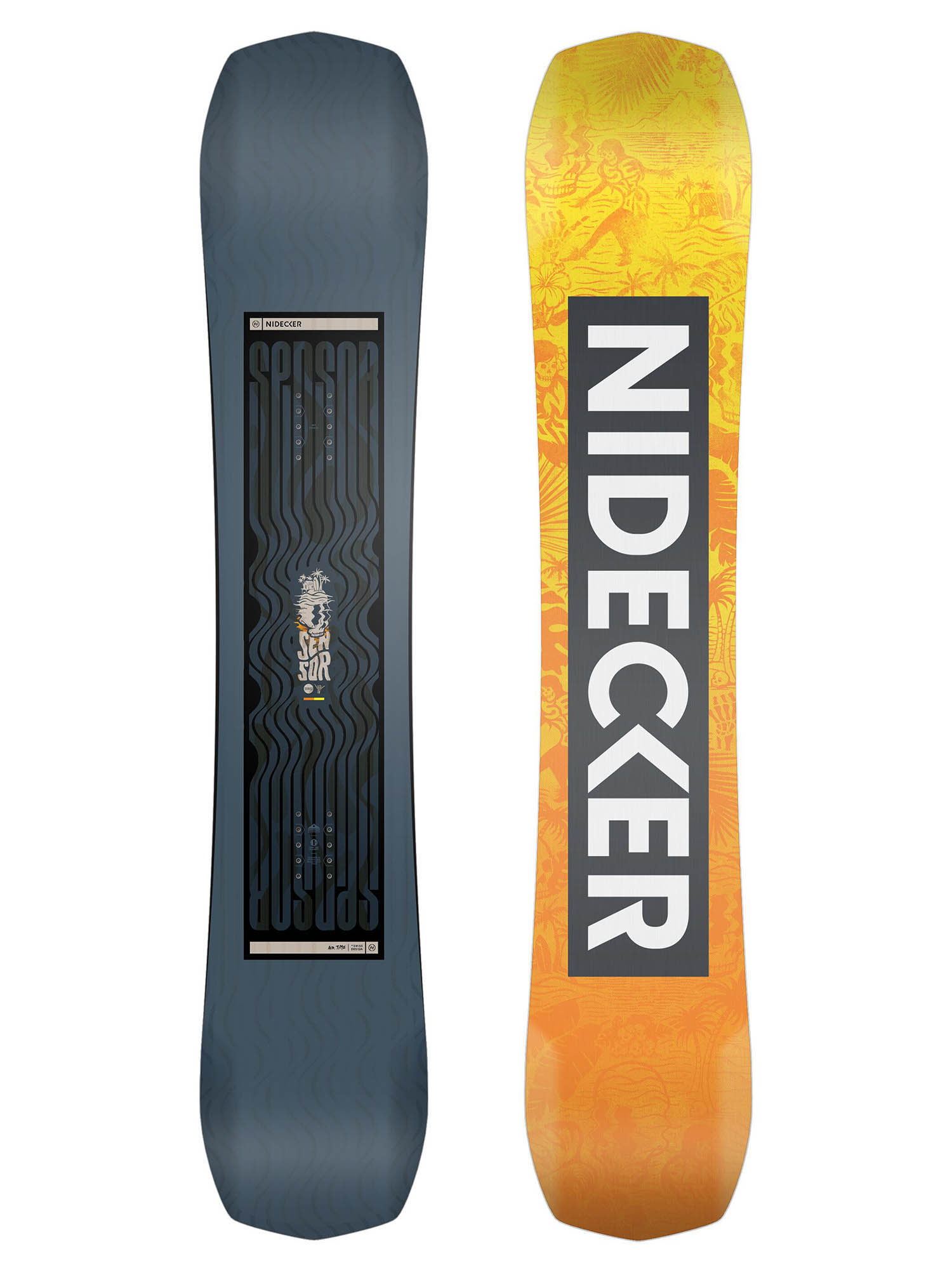 

Сноуборд Nidecker Sensor (См:156) 2024-25, Синий, Sensor