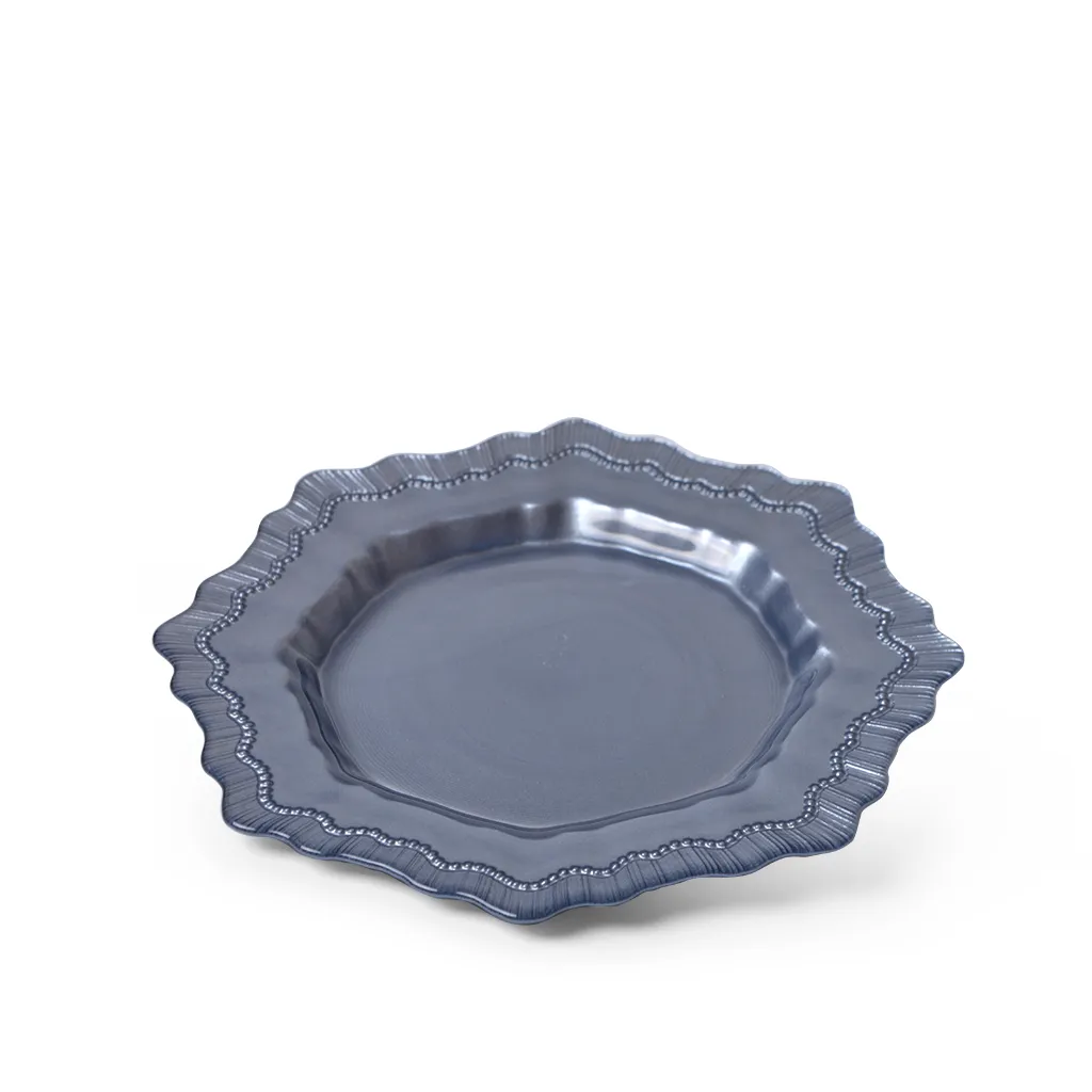 

Тарелка Fissman Grey Snowflakes 22х1.5см, стекло, серый 13972_