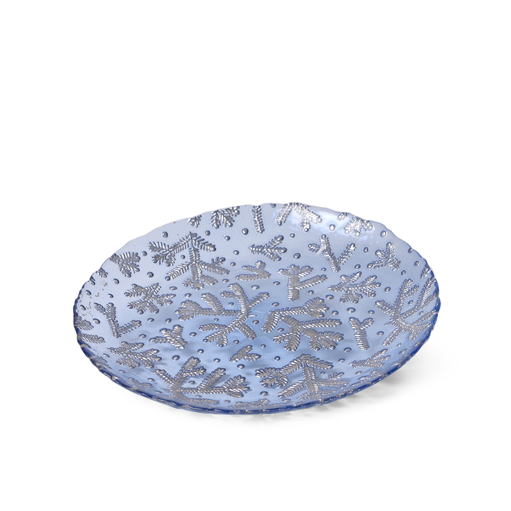 

Тарелка Fissman New Year blue 21х2см, стекло, синий 13995_