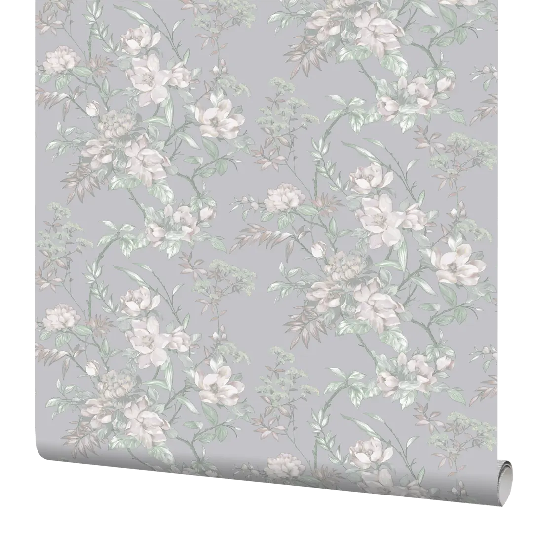 

Обои Erismann Tessa светло-серые 1.06 м ЭР60191-06, Зеленый