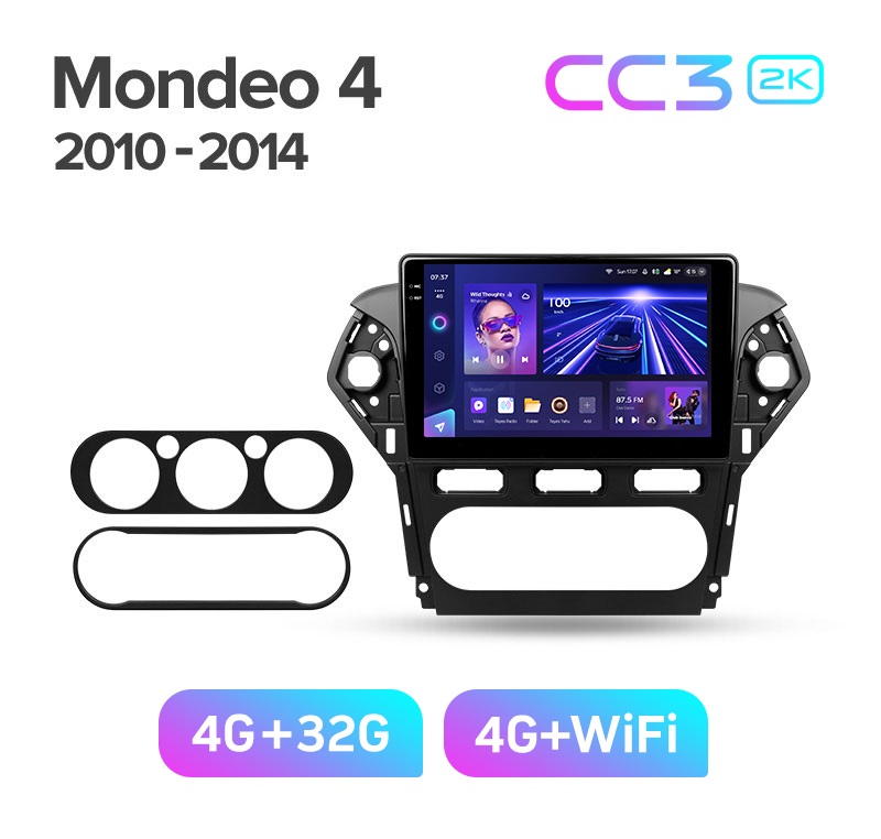 Магнитола TEYES FORD MONDEO 4 2010-2014 г CC3 2K 432 ГБ 3489000₽