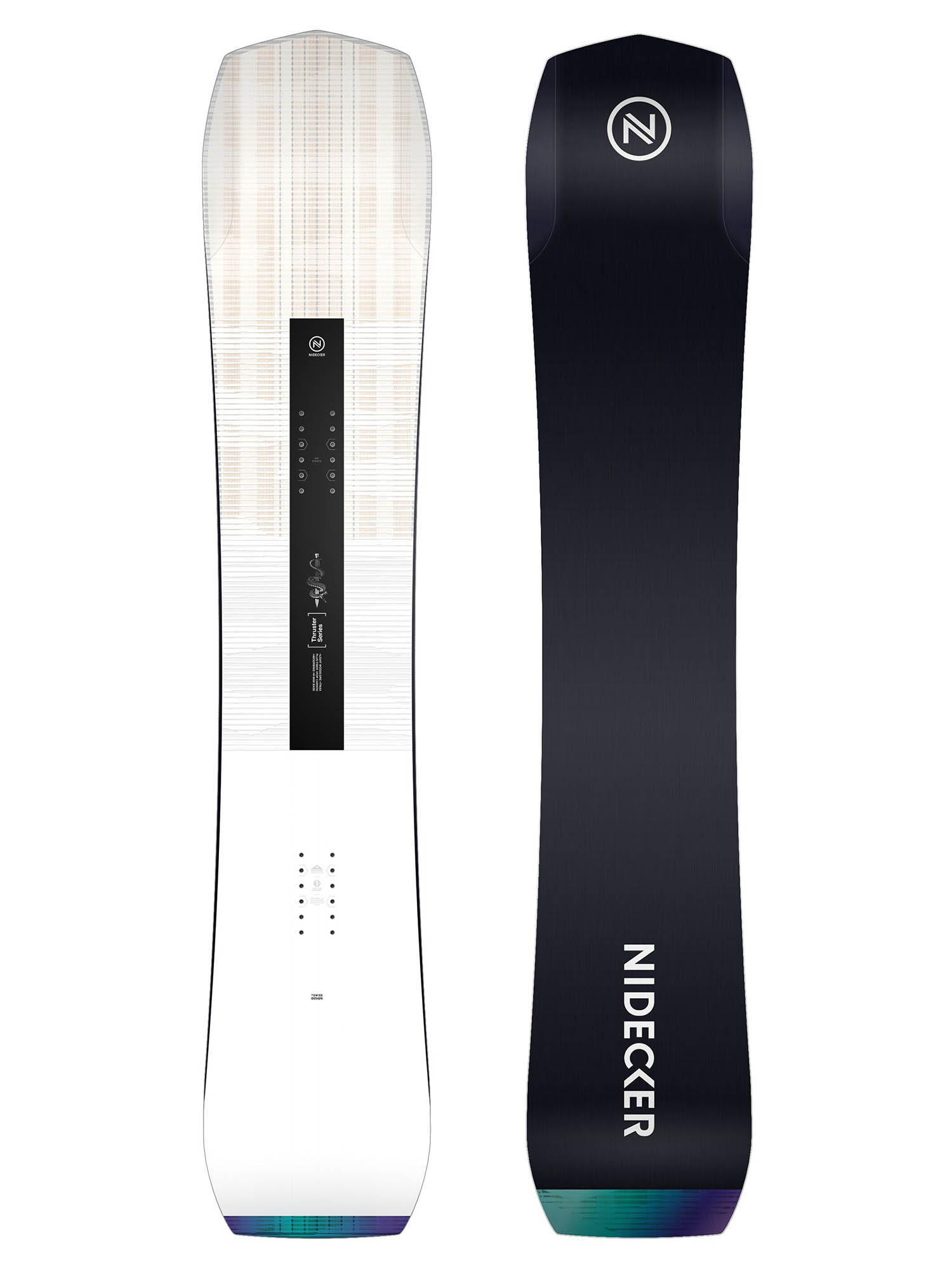 

Сноуборд Nidecker Thruster (См:162W) 2024-25, Белый, Thruster