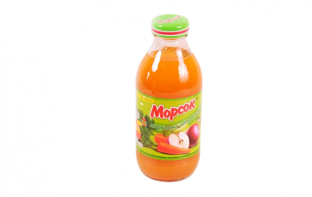 

Нектар Морсок морковь-яблоко 0,33 л