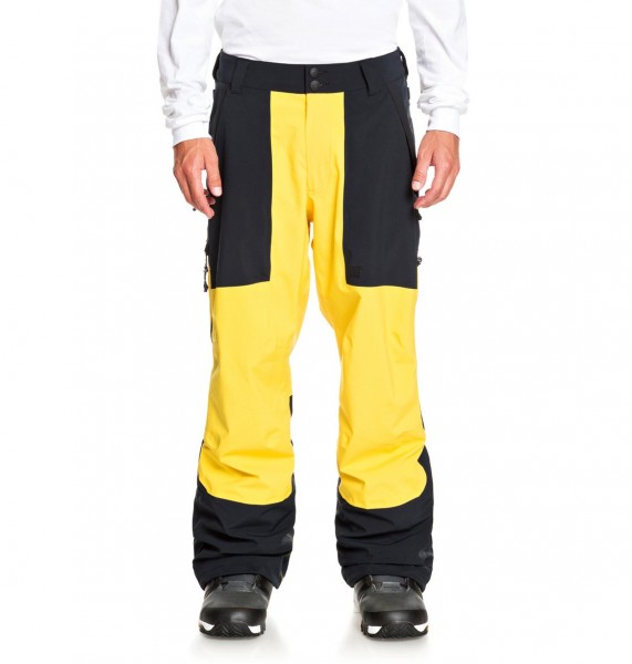 фото Мужские сноубордические штаны squadron, желтый, s dc