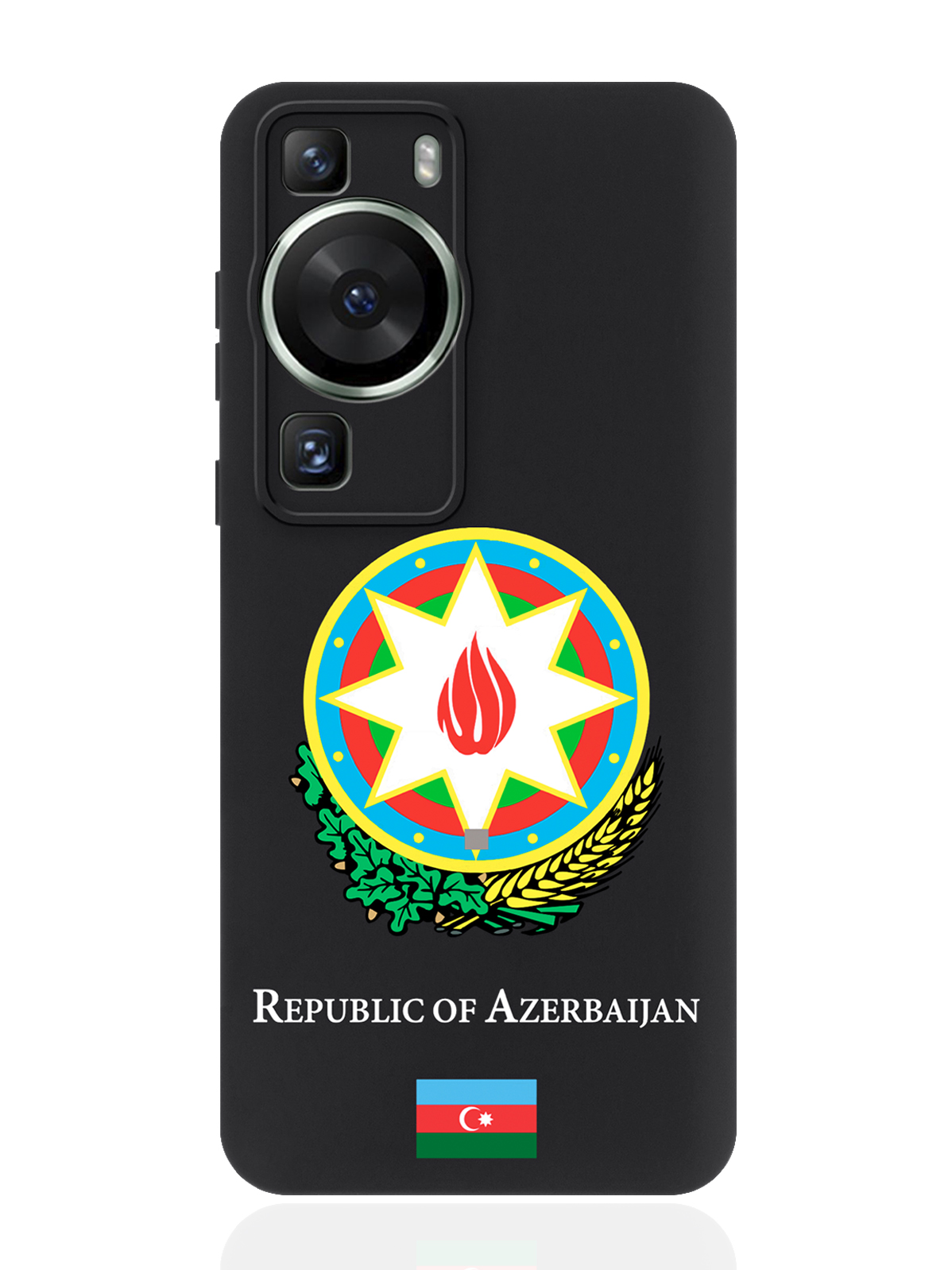

Чехол для смартфона Huawei P60 Герб Азербайджана, Разноцветный, Huawei