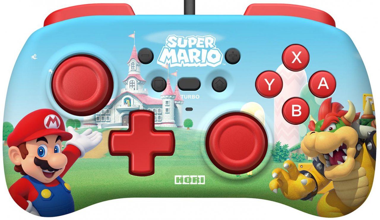 фото Геймпад проводной супер марио (super mario) hori (nsw-276a) (switch)