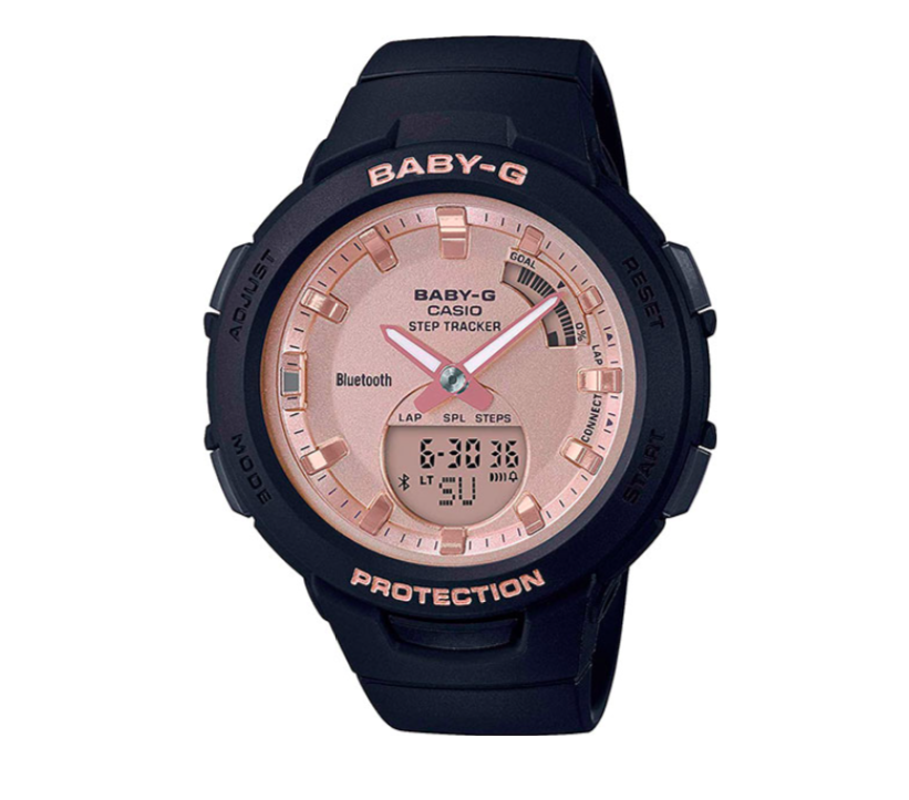 фото Японские спортивные наручные часы casio baby-g bsa-b100mf-1a