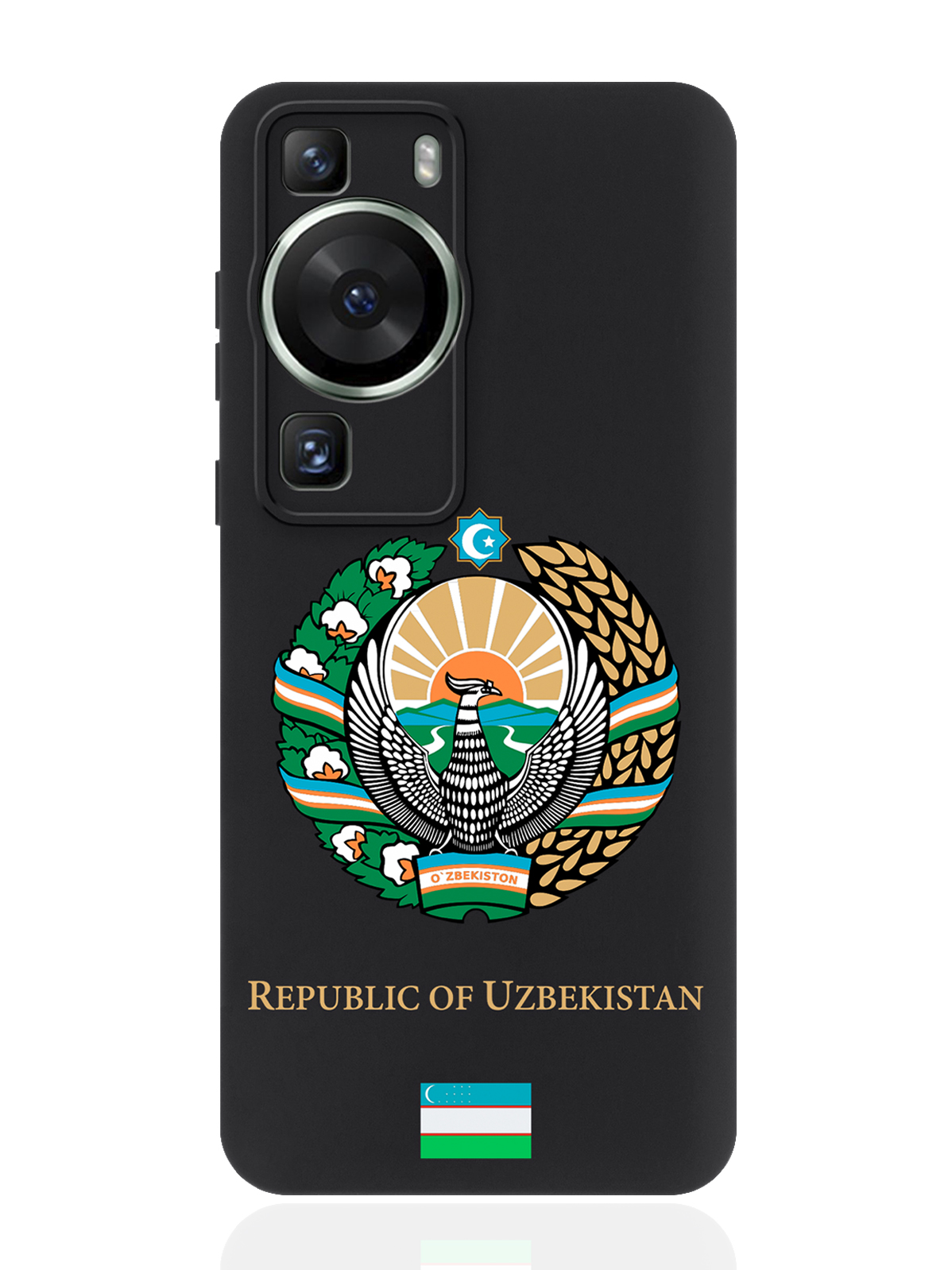 Чехол для смартфона Huawei P60 Герб Узбекистана