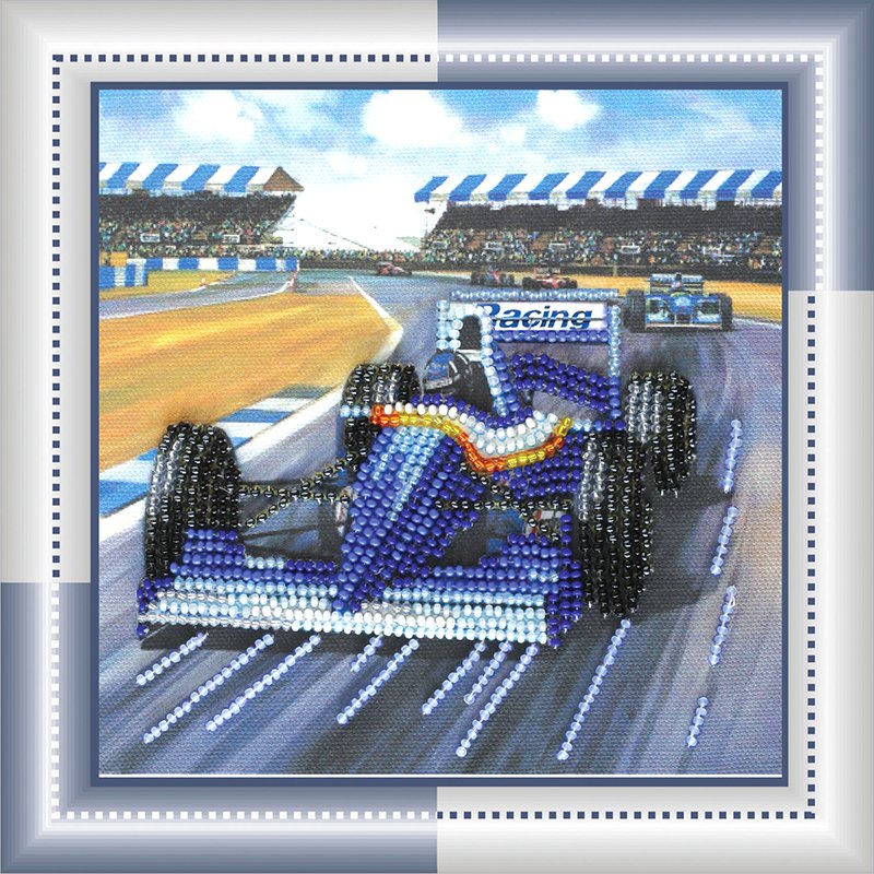 

Вышивка бисером BMW F-1 AM-051, 15x15 см от Абрис Арт