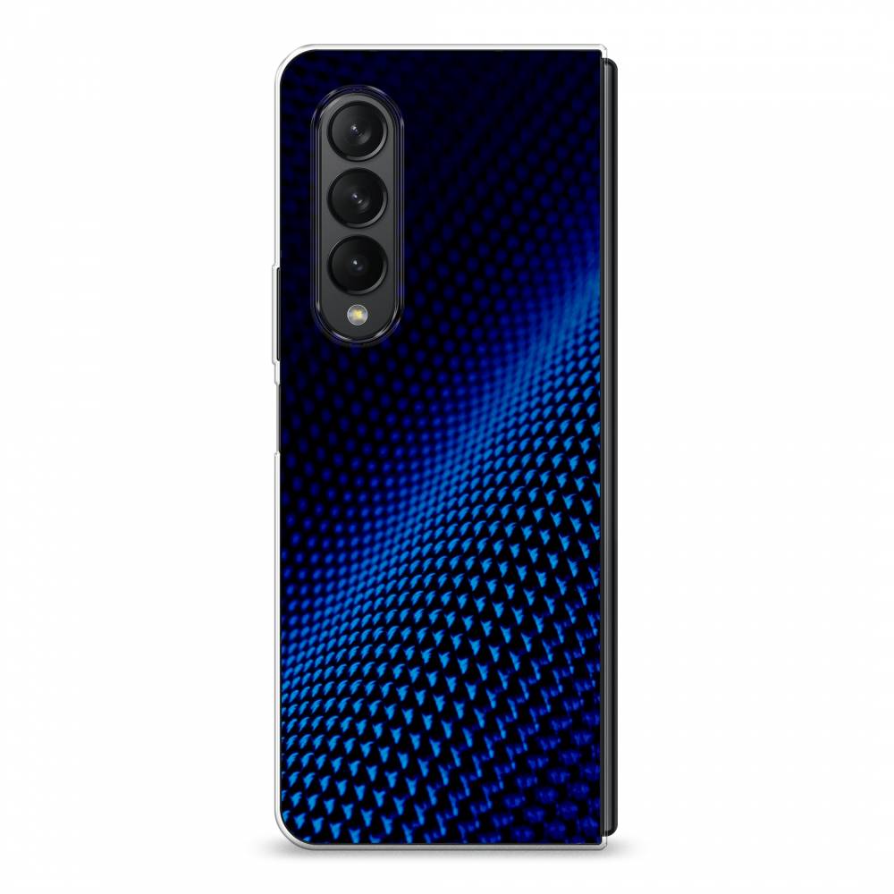 

Чехол Awog на Samsung Galaxy Z Fold 3 / Самсунг Z Fold 3 "Синий карбон", Черный;синий, 2103650-3
