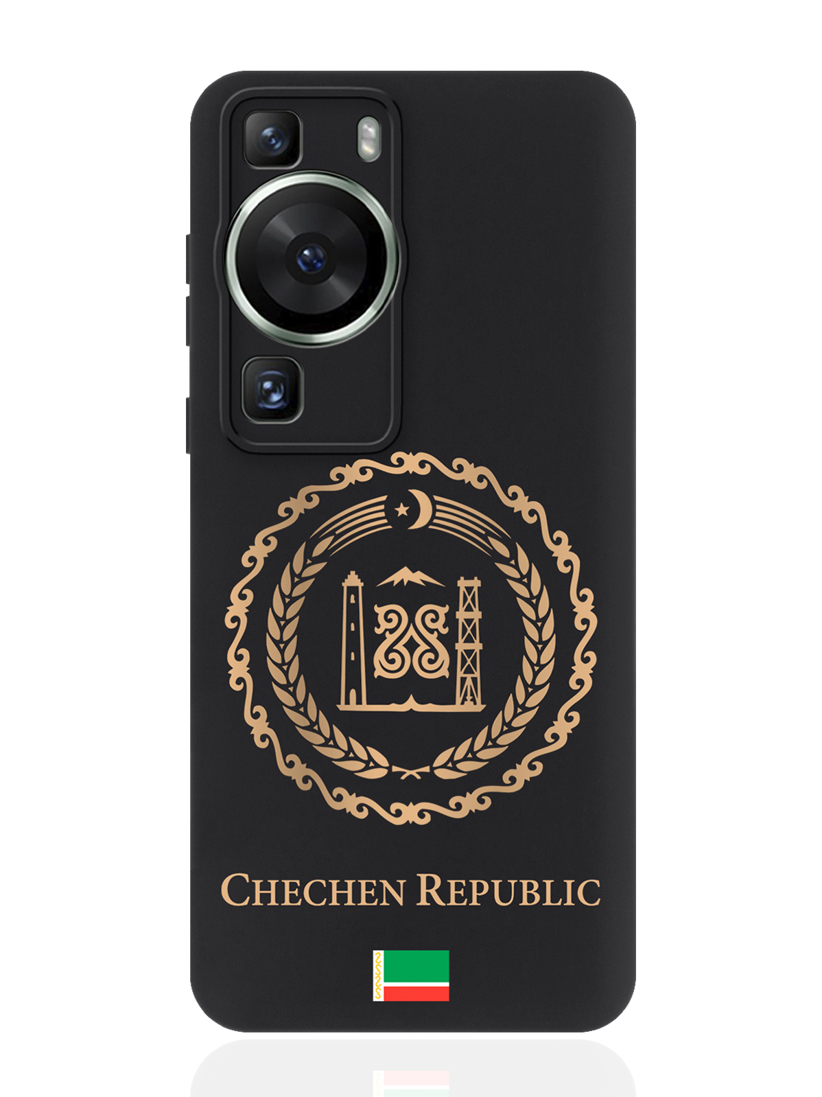 Чехол для смартфона Huawei P60 Золотой Герб Чечни
