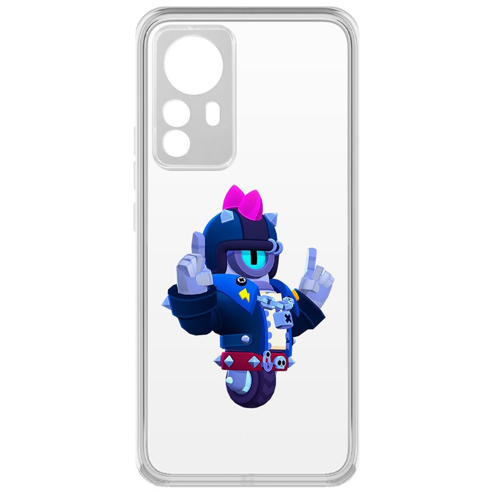

Чехол-накладка Brawl Stars-Дикий Сту для Xiaomi 12 Pro, Прозрачный