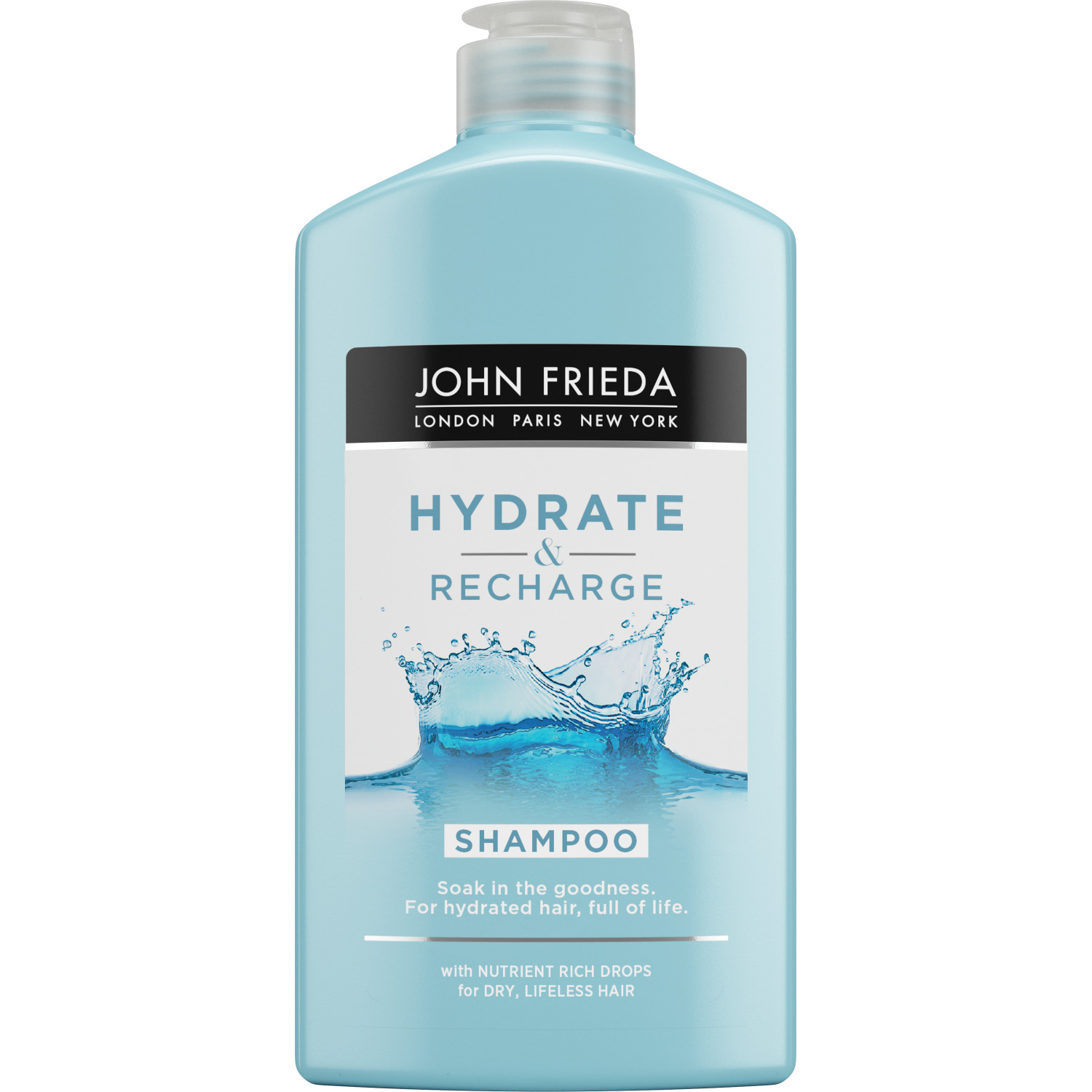 Купить Шампунь John Frieda Hydrate & Recharge увлажняющий для сухих волос, 250 мл, шампунь Hydrate & Recharge увлажняющий для сухих волос