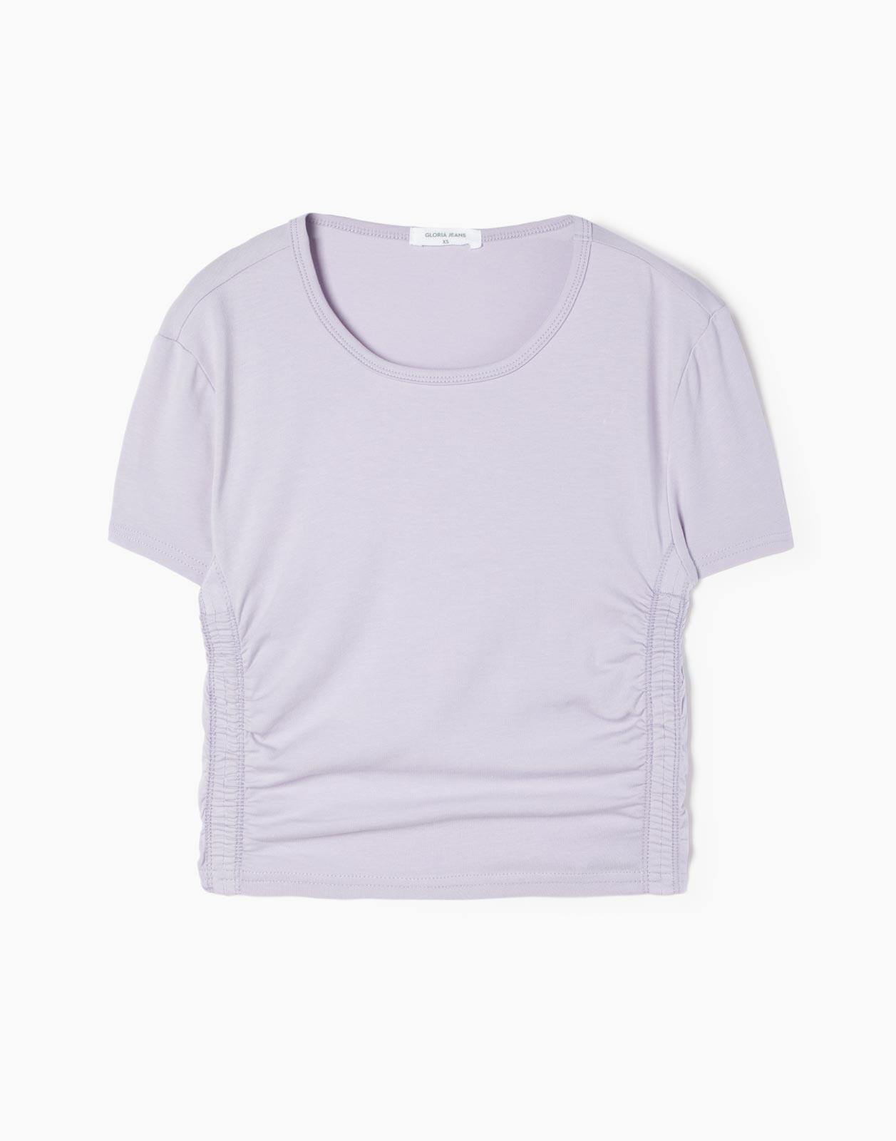 

Футболка женская Gloria Jeans GKT019098 фиолетовая M, Фиолетовый, GKT019098