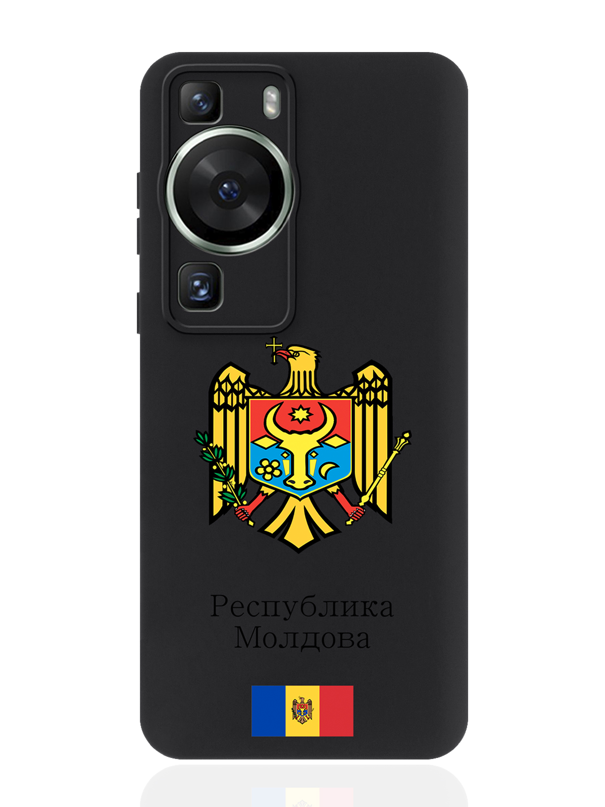 Чехол для смартфона Huawei P60 Герб Республики Молдова/ Герб Молдавии