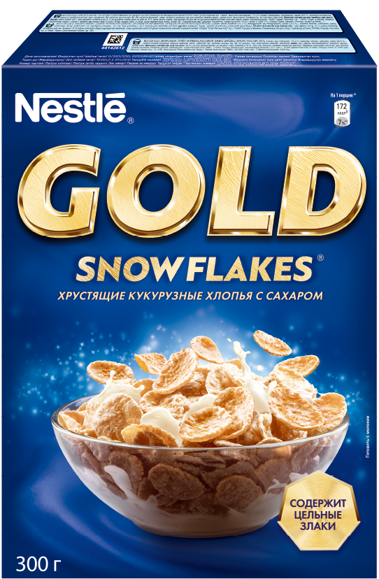 фото Готовый завтрак gold snow flakes 300 г
