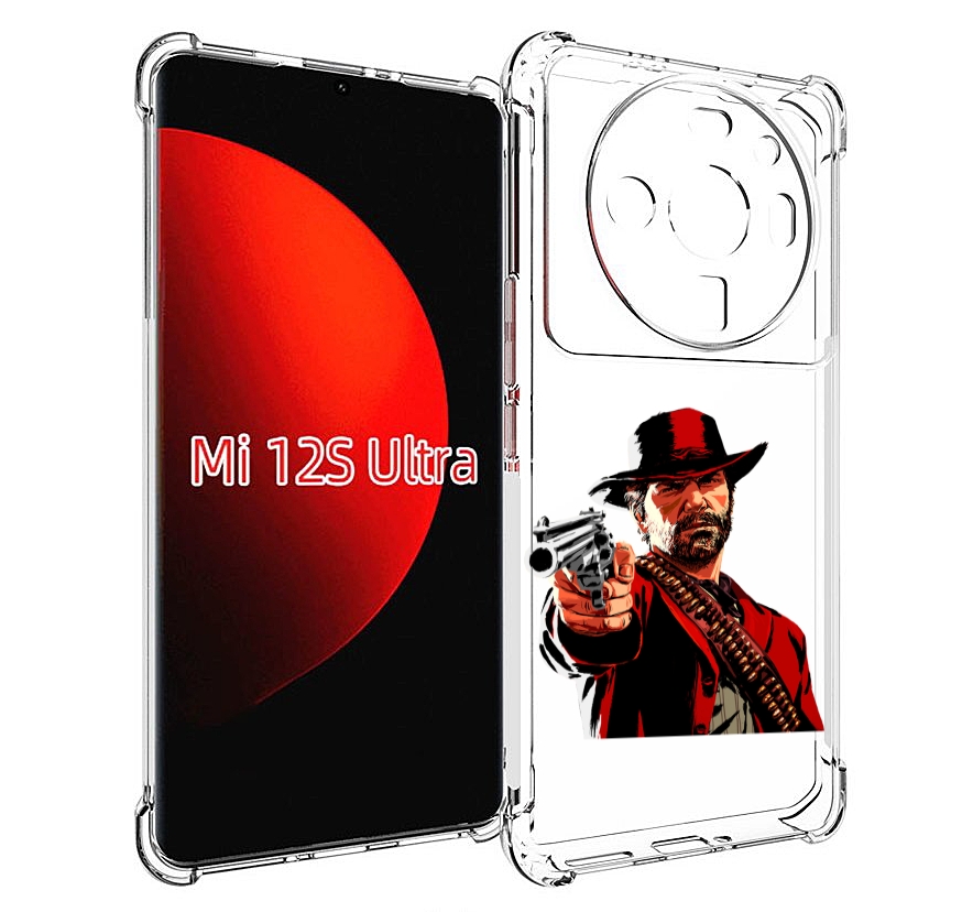 

Чехол MyPads Red-Dead-Redemption-2-РДР-2 для Xiaomi 12S Ultra, Прозрачный, Tocco