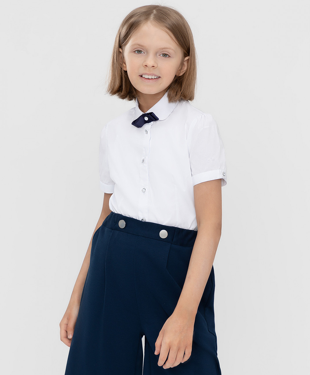 

Блузка детская Button Blue 222BBGS22060200 цв.белый р.170, 222BBGS22060200
