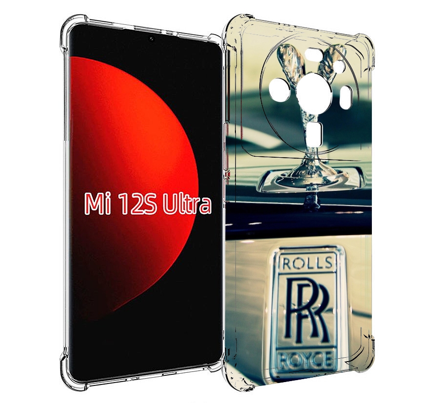 

Чехол MyPads Rolls Royce ролс роис 1 для Xiaomi 12S Ultra, Прозрачный, Tocco