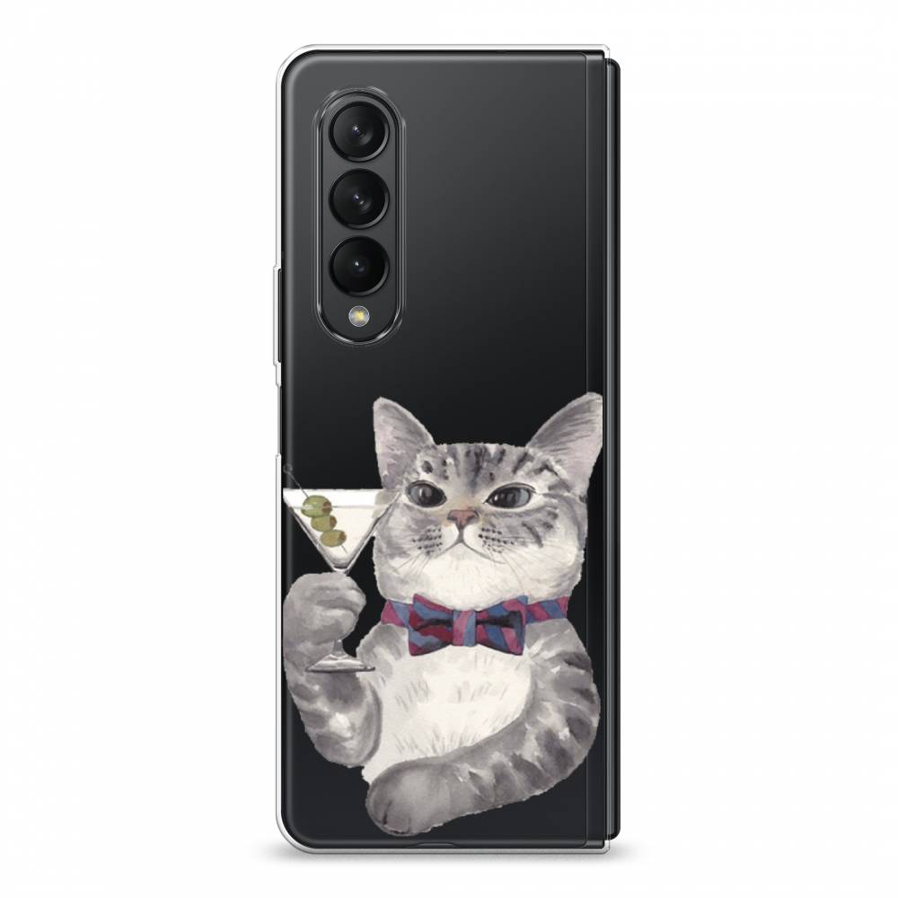 

Чехол Awog "Кот джентльмен" для Samsung Galaxy Z Fold 3
