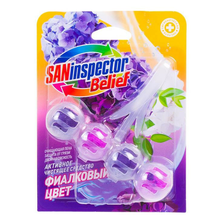 

Блок Saninspector Belief для туалета 50 г в ассортименте