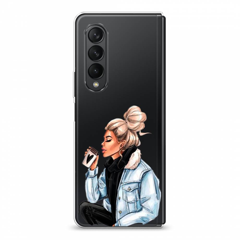 

Чехол Awog на Samsung Galaxy Z Fold 3 / Самсунг Z Fold 3 "Cute girl", Коричневый;бежевый, 2103650-7