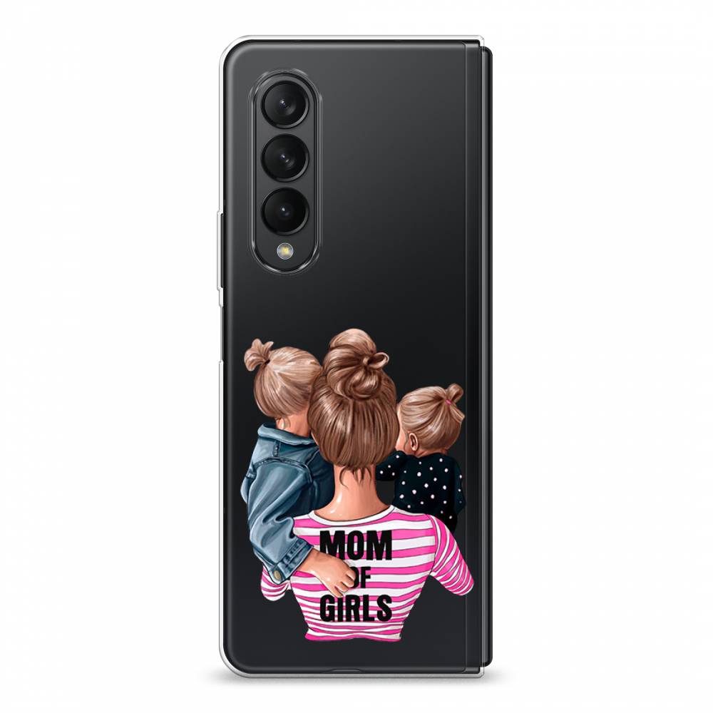 фото Чехол awog "mom of girls" для samsung galaxy z fold 3