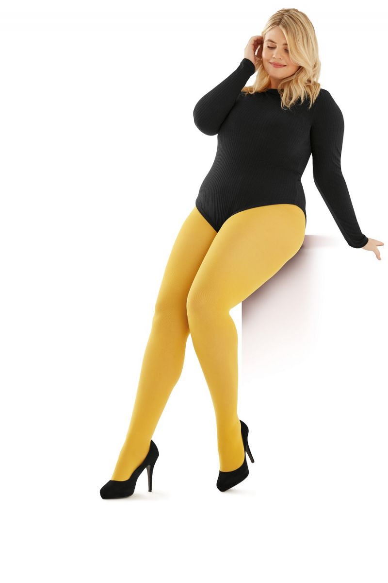 

Колготки женские Pretty Polly APP5 желтые XL 1 штука, Желтый, APP5