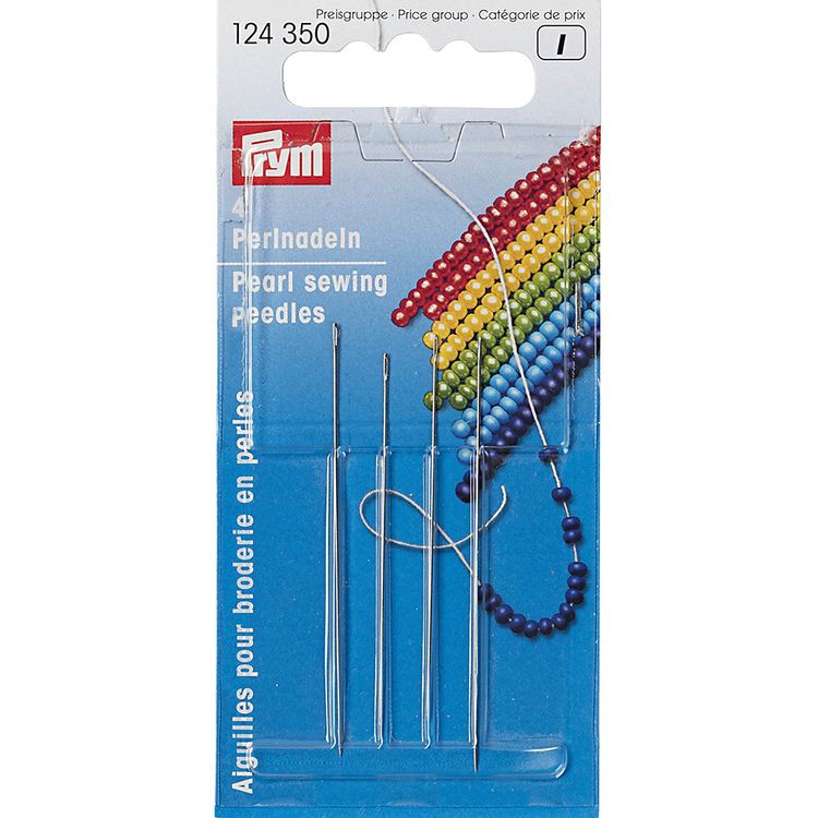 

Иглы Prym ручные Prym для бисера, 4 шт.