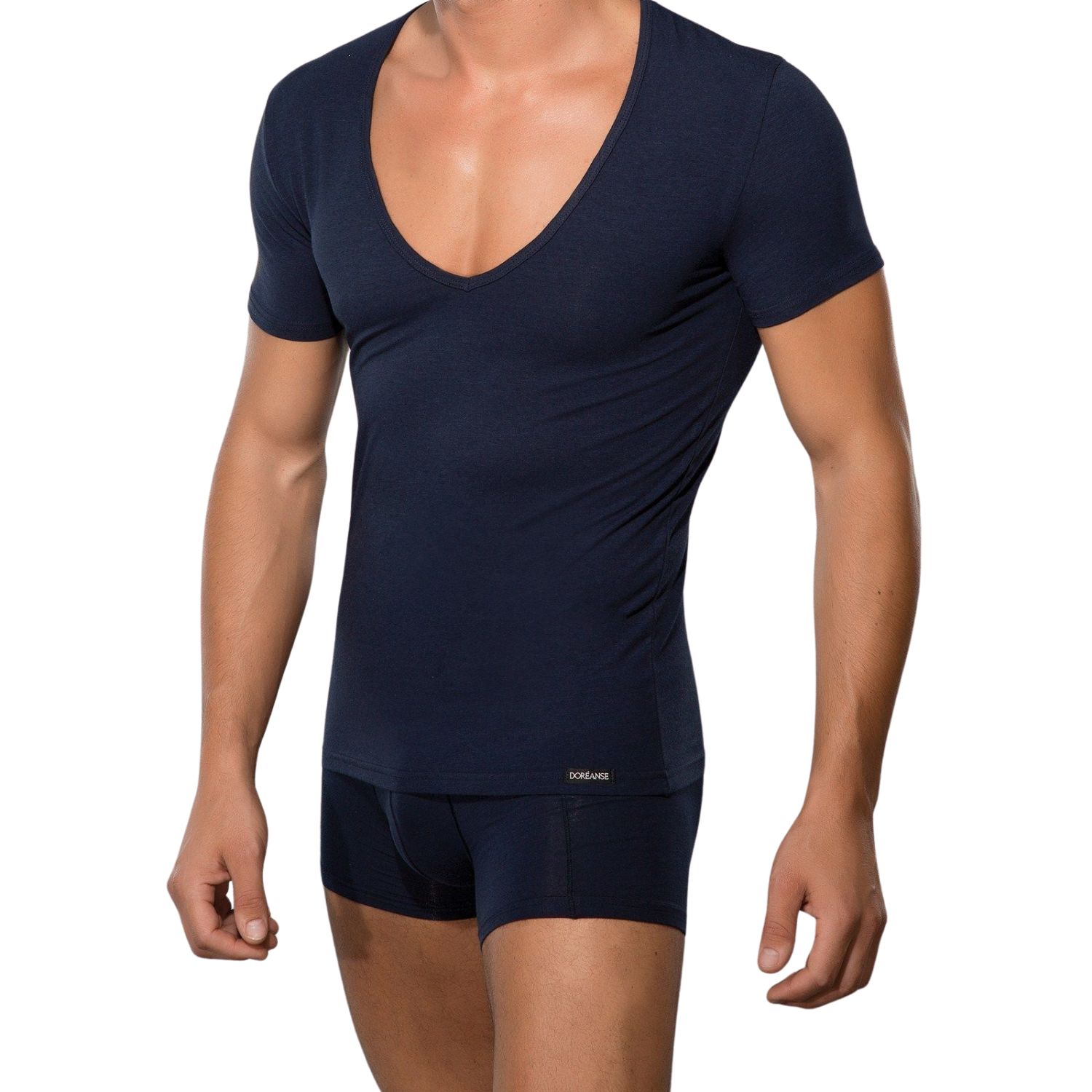 

Футболка домашняя мужская Doreanse 2820 синяя 2XL, Синий, 2820