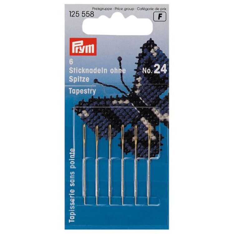 

Иглы Prym ручные Prym для вышивания №24, 6 шт.