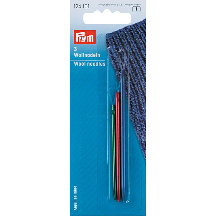 

Иглы Prym ручные Prym для вязаных изделий, 3 шт.