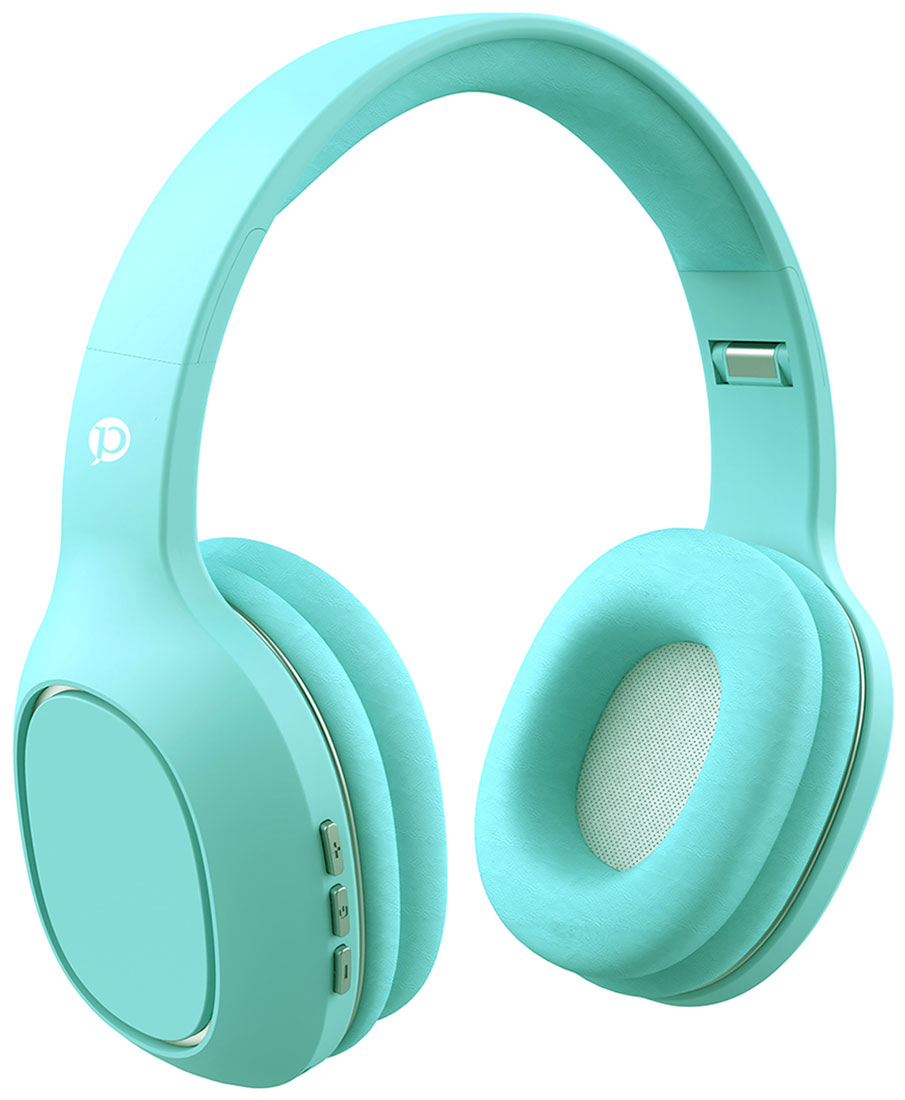 Беспроводные наушники PERO BH04 Tiffany полноразмерные (PWH-BH04TIF) Blue