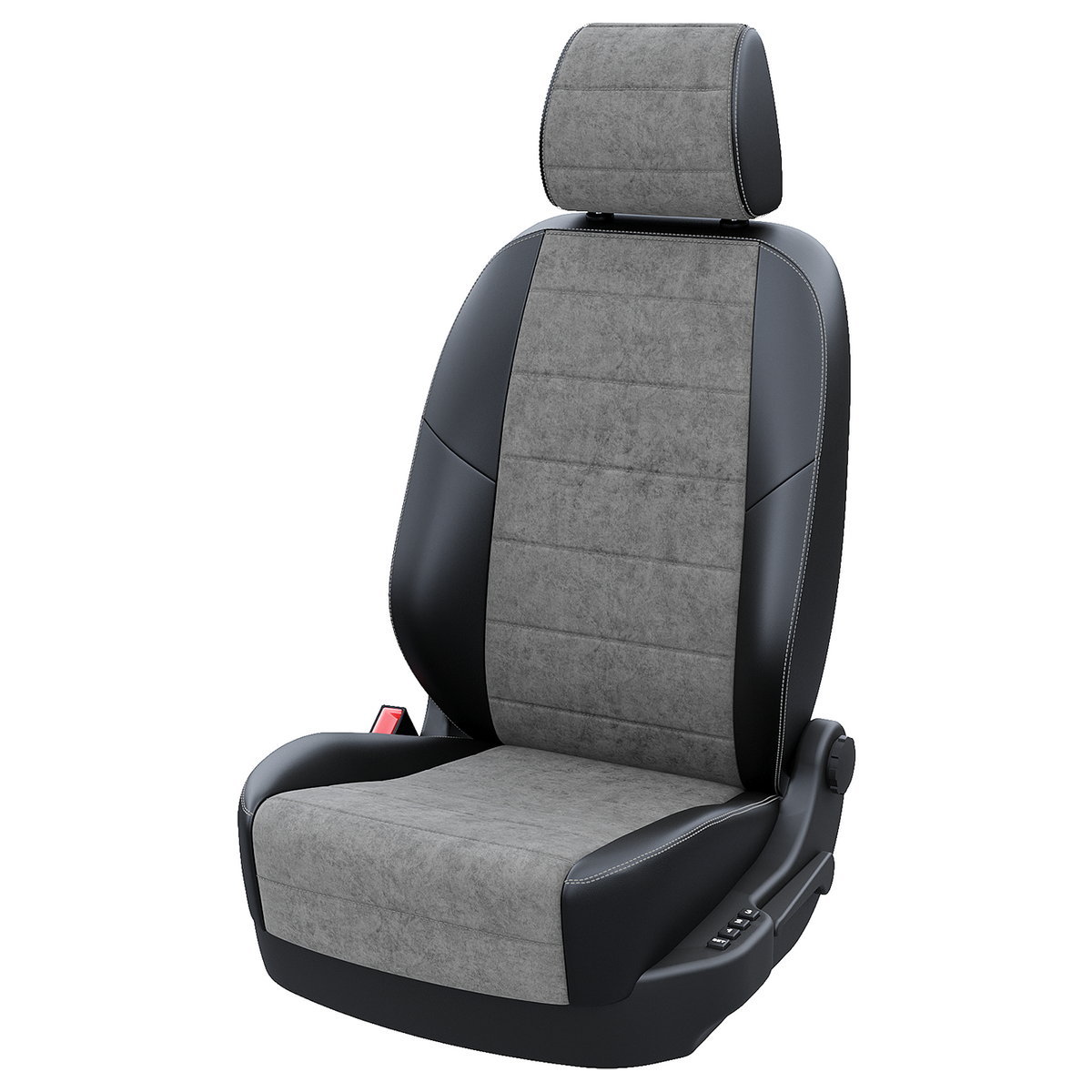 

Чехлы на сиденья Автодруг для Mazda 3 BK 2003-2009 A1173DS2026 Алькантара Черный Серый, Серый;черный, A1173