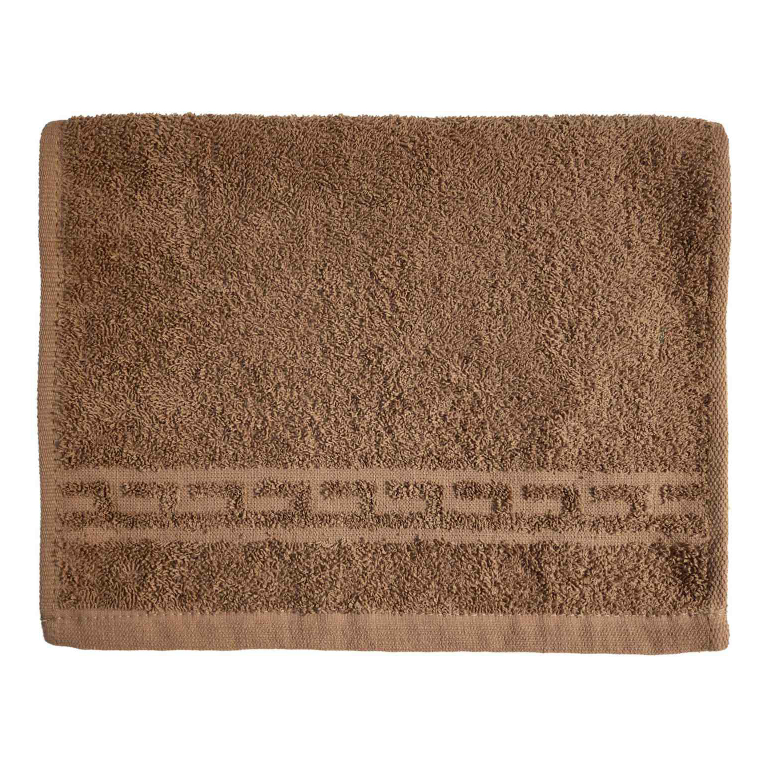 Полотенце Belezza Ирис 30x70 см махровое серо-коричневое