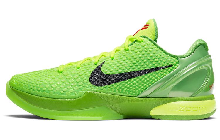 

Кроссовки унисекс Nike Zoom Kobe 6 Protro Green Apple 6 2020 зеленые 40.5 EU, Зеленый, Zoom Kobe 6 Protro Green Apple 6 2020