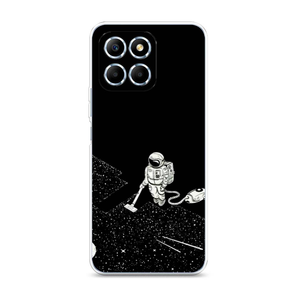 

Чехол Awog 6109550-4 для Huawei X6 "Космонавт с пылесосом", Белый, 6109550-4