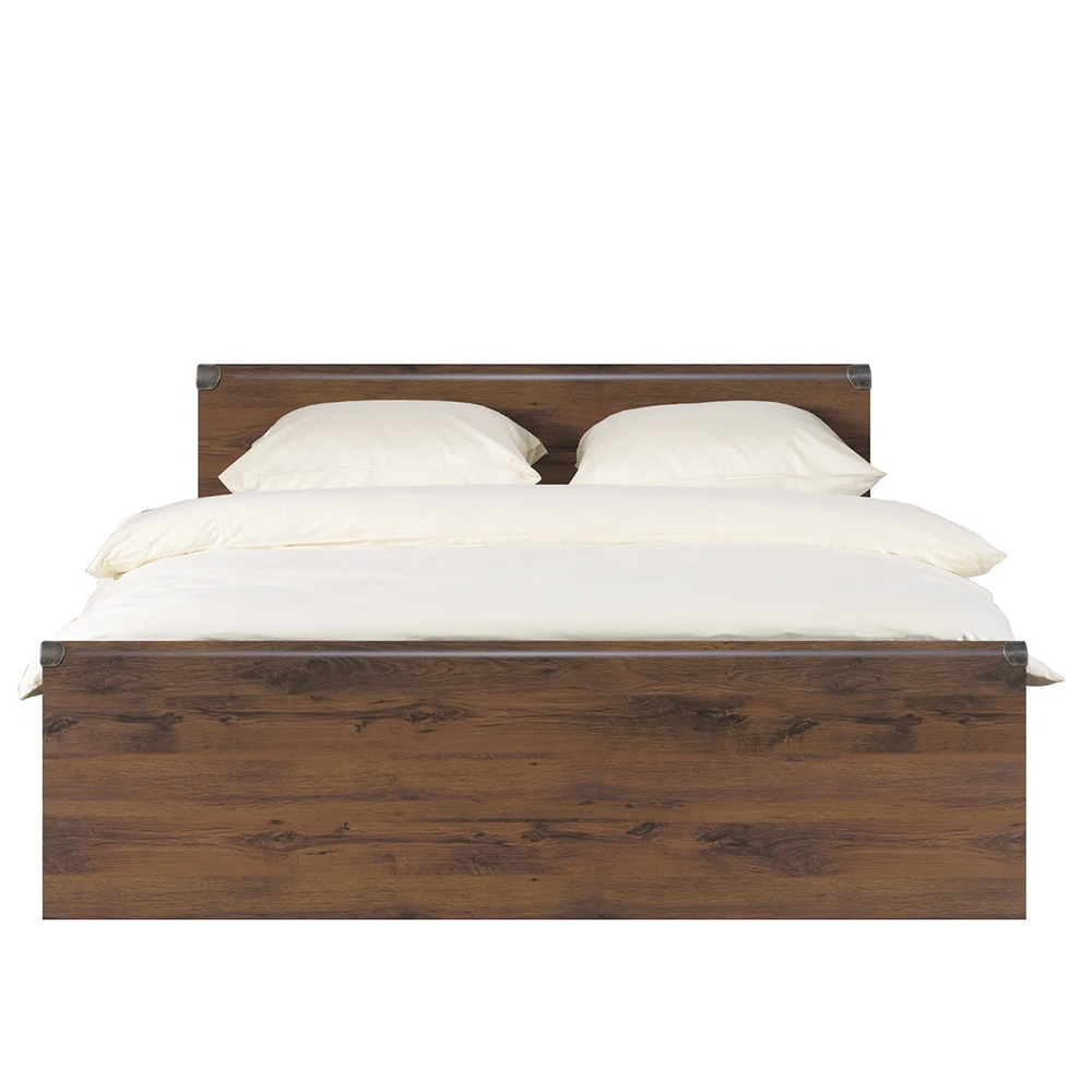 

Кровать БРВ Мебель Индиана JLOZ160 дуб саттер, Коричневый, Кровать Индиана JLOZ160 дуб саттер