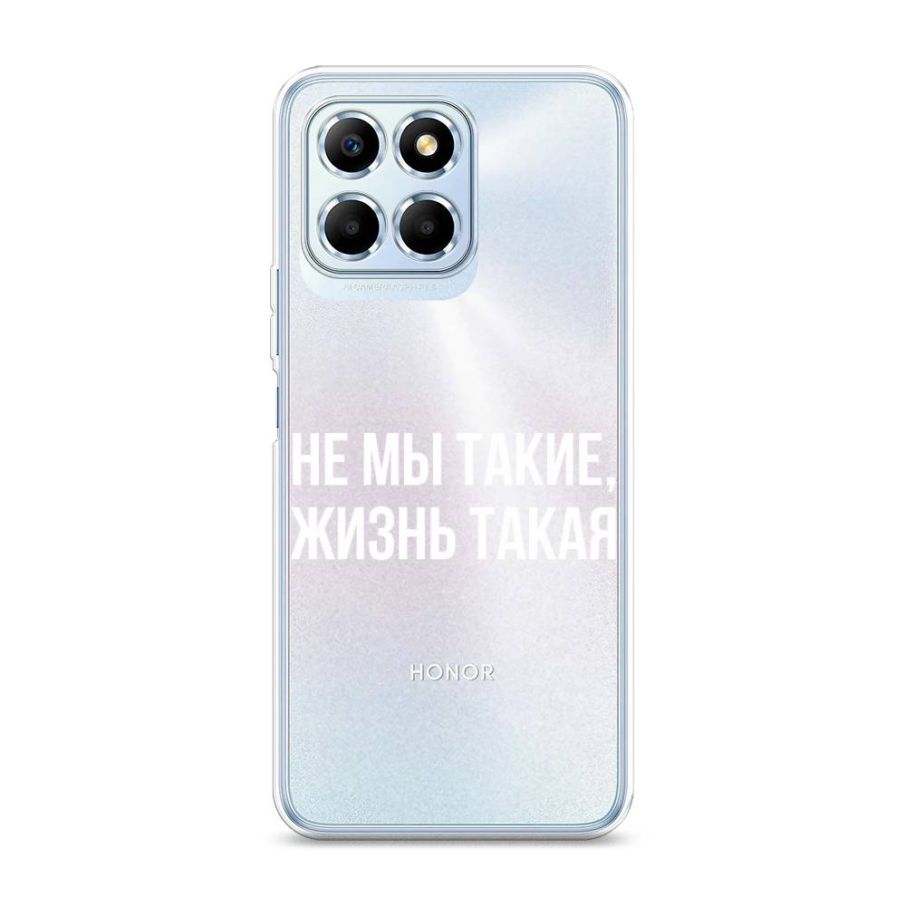 

Чехол Awog 6109550-6 для Huawei X6 "Не мы такие, жизнь такая", Прозрачный;белый;бежевый, 6109550-6