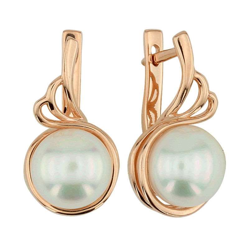 

Серьги из золота c жемчугом ALORIS Серьги 458Ж, Серьги 458Ж