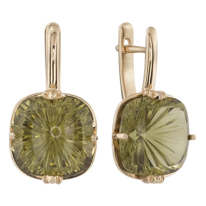 

Серьги из золота ALORIS 1401Кво, кварц, 1401Кво