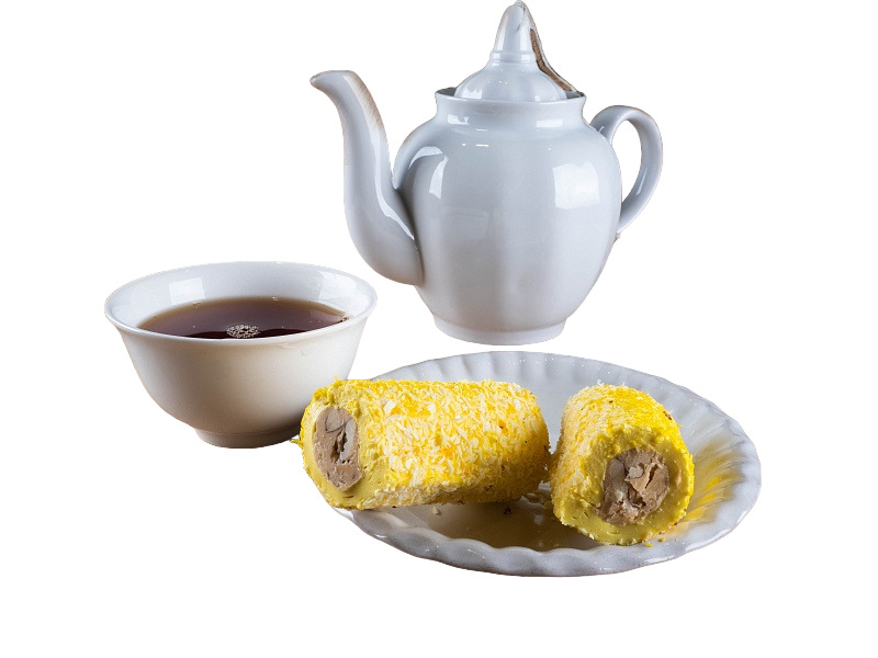 

Лукум из банана с ореховой пастой