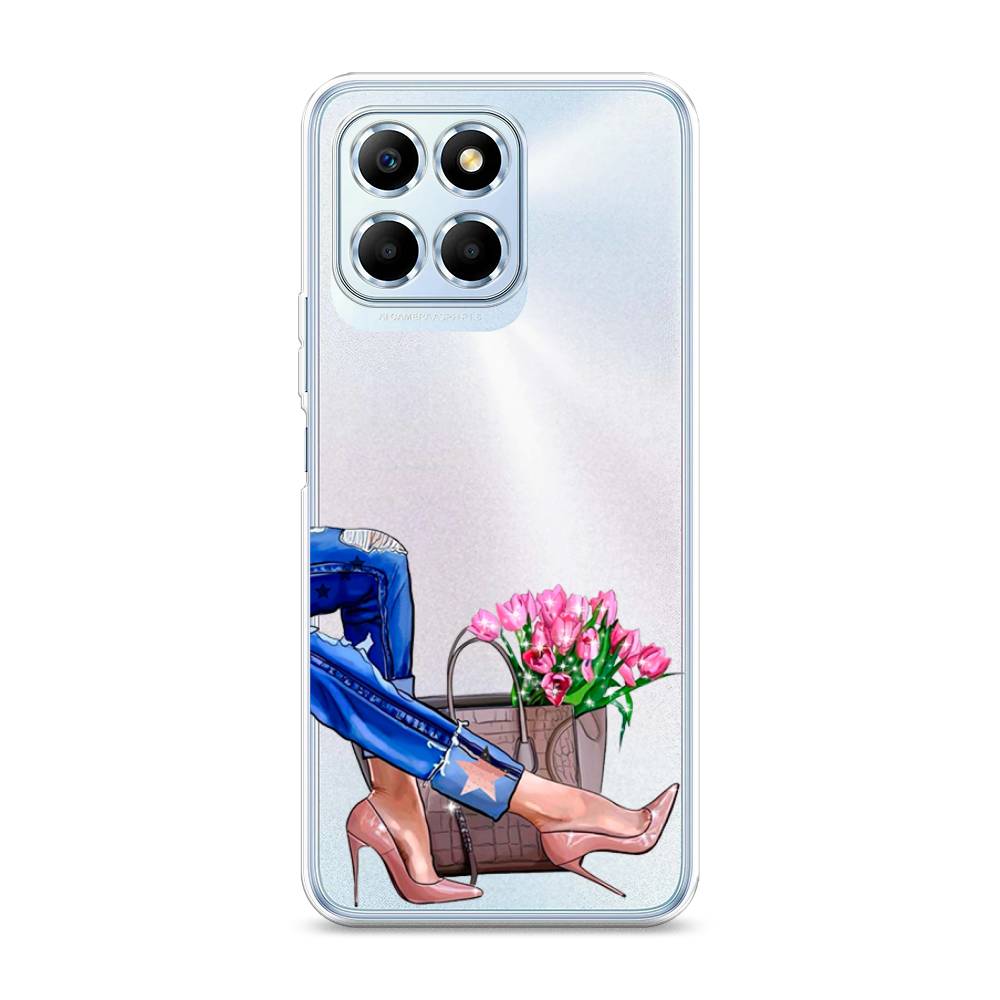 

Чехол Awog 6109550-7 для Huawei X6 "Каблучки", Синий, 6109550-7