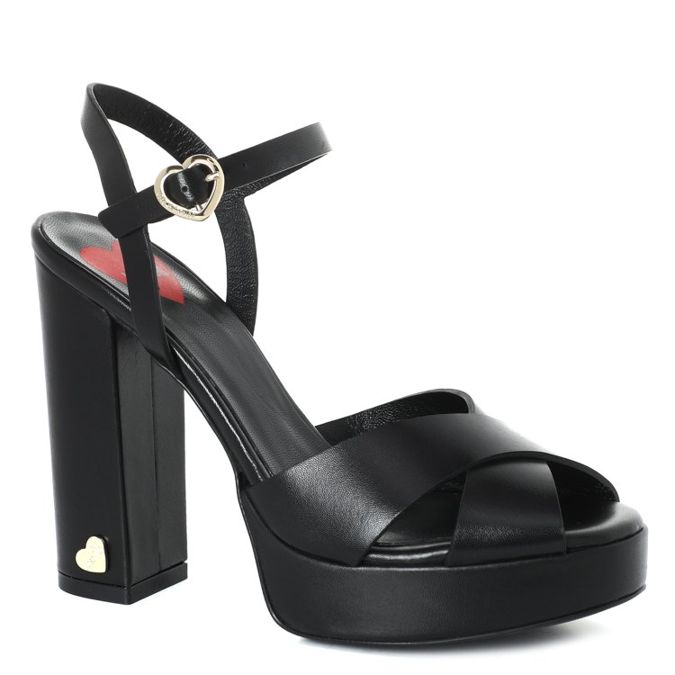 

Босоножки женские Love Moschino JA1627AG черные 41 EU, JA1627AG