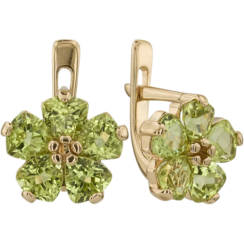 

Серьги из золота c хризолитом ALORIS Серьги 606Х, Серьги 606Х