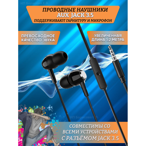 

Наушники NoBrand szx черные, szx